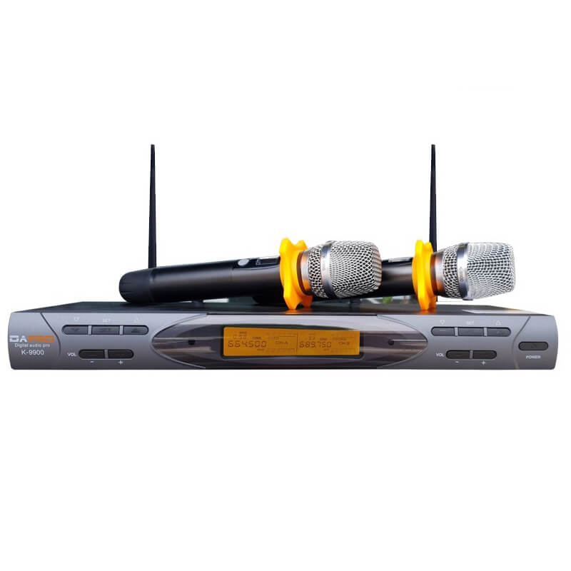 Micro không dây Dapro K9900 bộ thu và tay micro