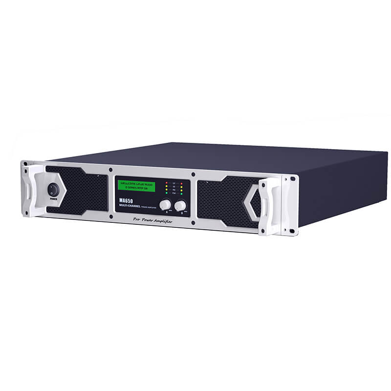Cục đẩy công suất Dapro MA650 mặt trước