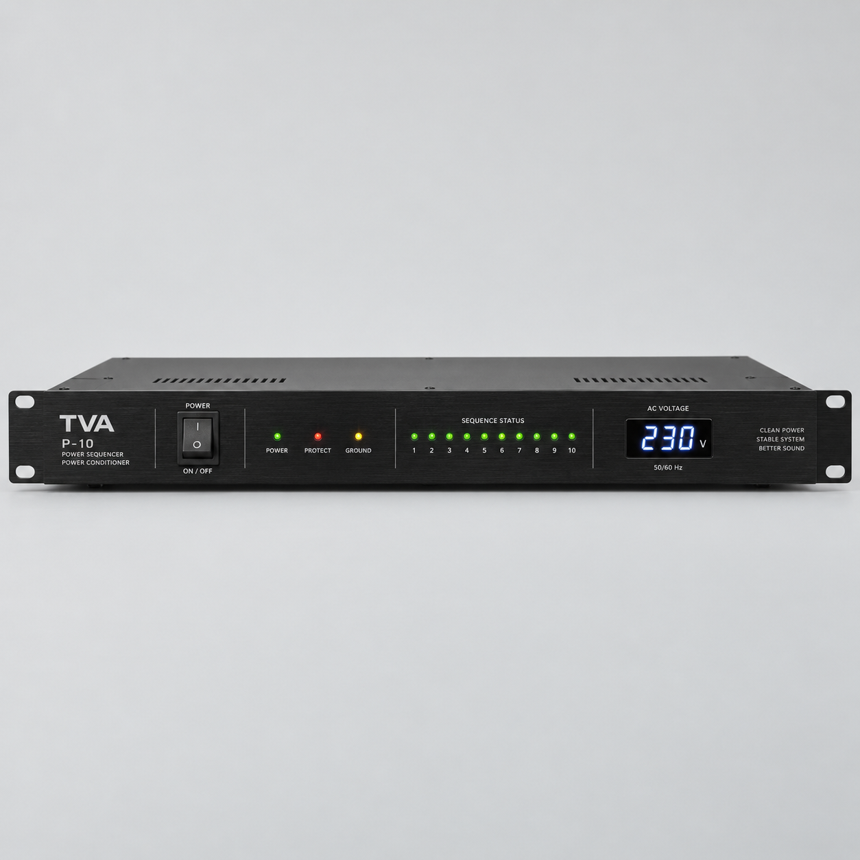 Bộ quản lý nguồn TVA P-10 rack 1U demo