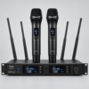 Bộ micro không dây TVA U-990 Pro 2 tay 4 anten demo