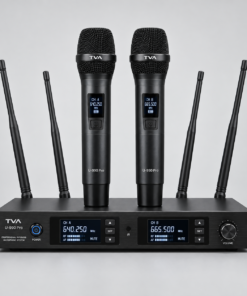 Bộ micro không dây TVA U-990 Pro 2 tay 4 anten demo